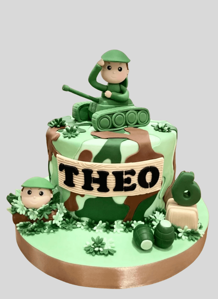 Fine Army Cake