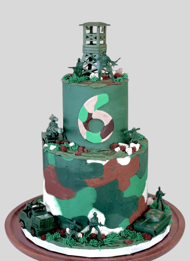 Gorgeous Army Cake