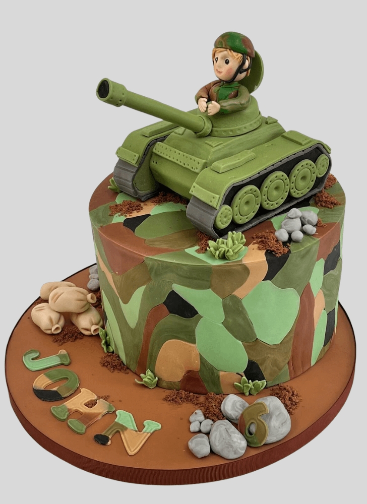 Ideal Army Cake