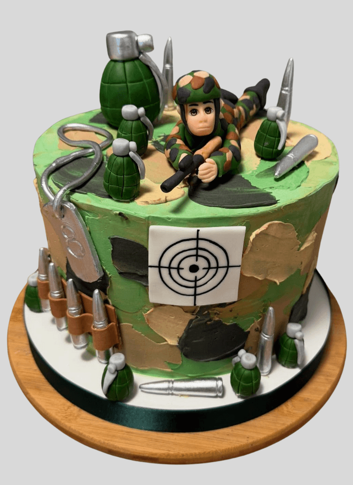 Inviting Army Cake