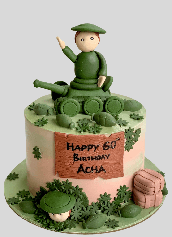 Nice Army Cake