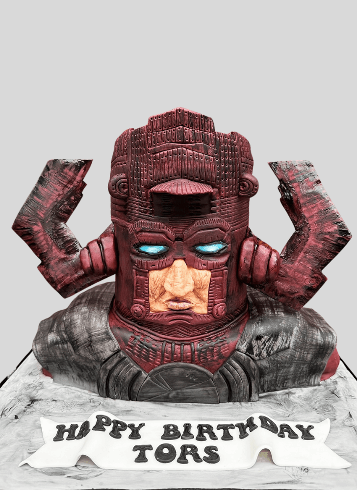 Admirable Galactus Cake Design