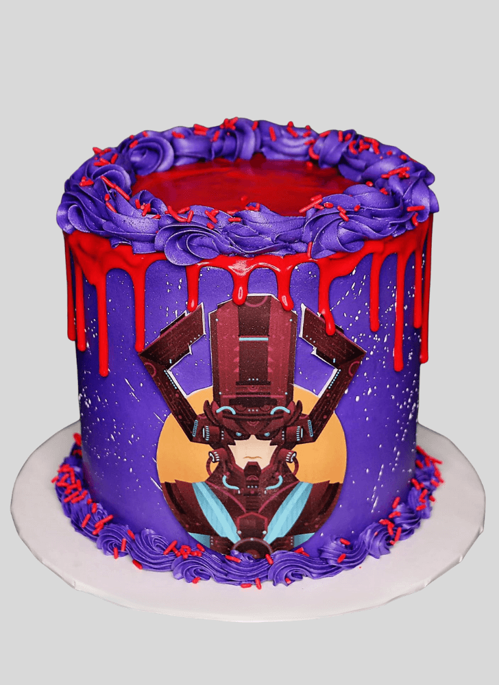 Alluring Galactus Cake