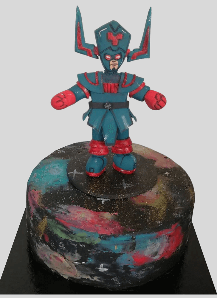 Appealing Galactus Cake