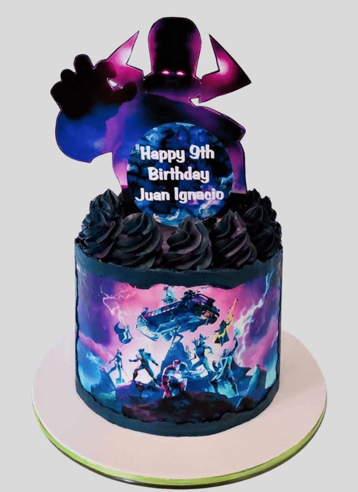 Bewitching Galactus Cake
