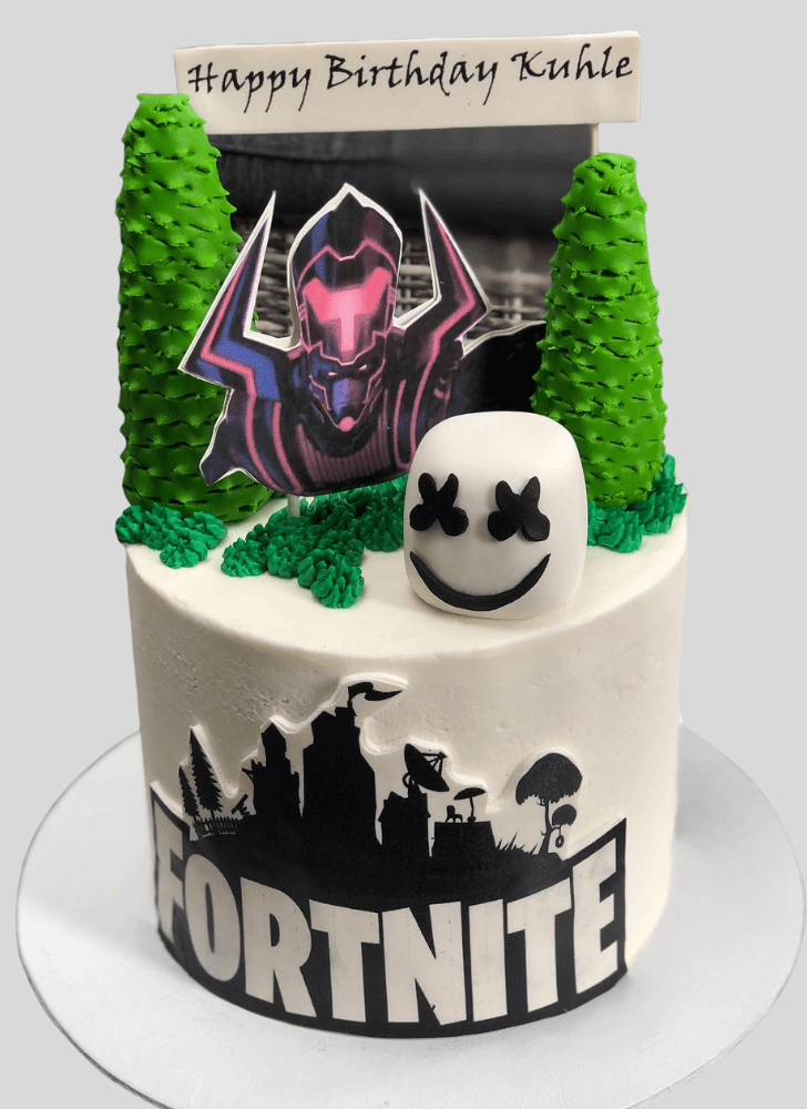 Captivating Galactus Cake