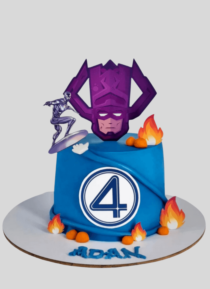 Charming Galactus Cake
