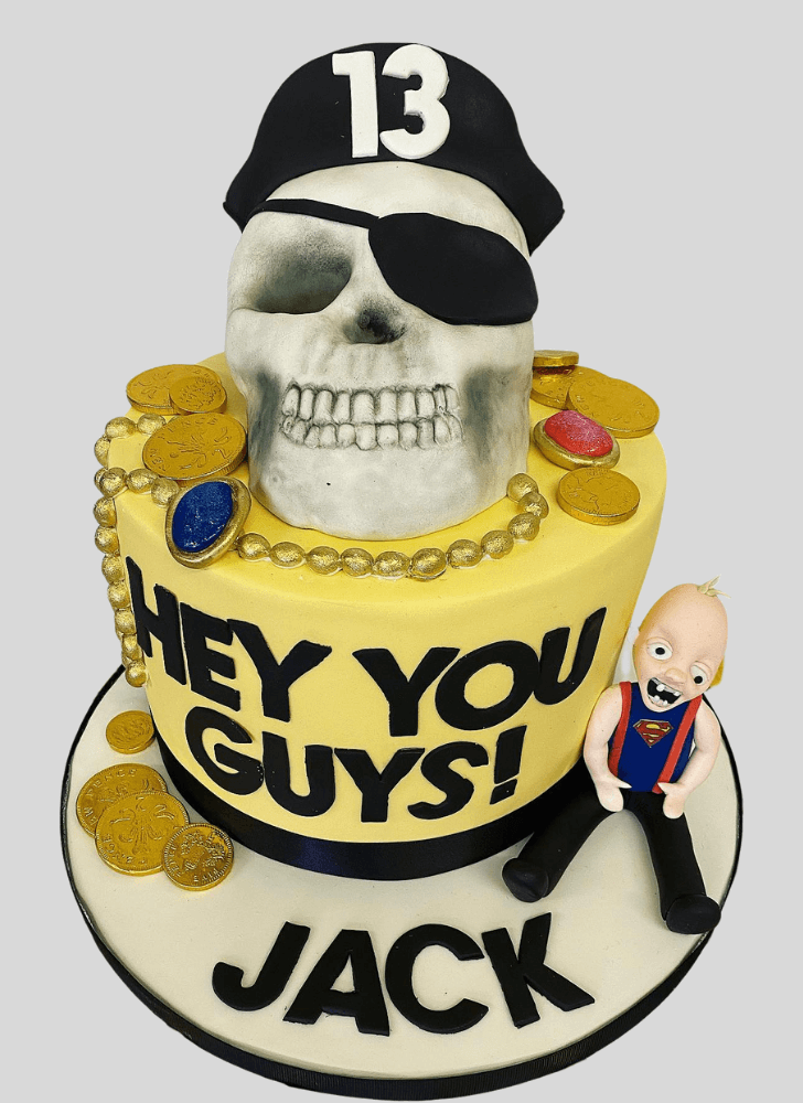 Classy Goonies Cake