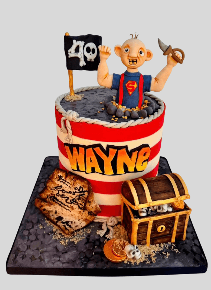 Cute Goonies Cake