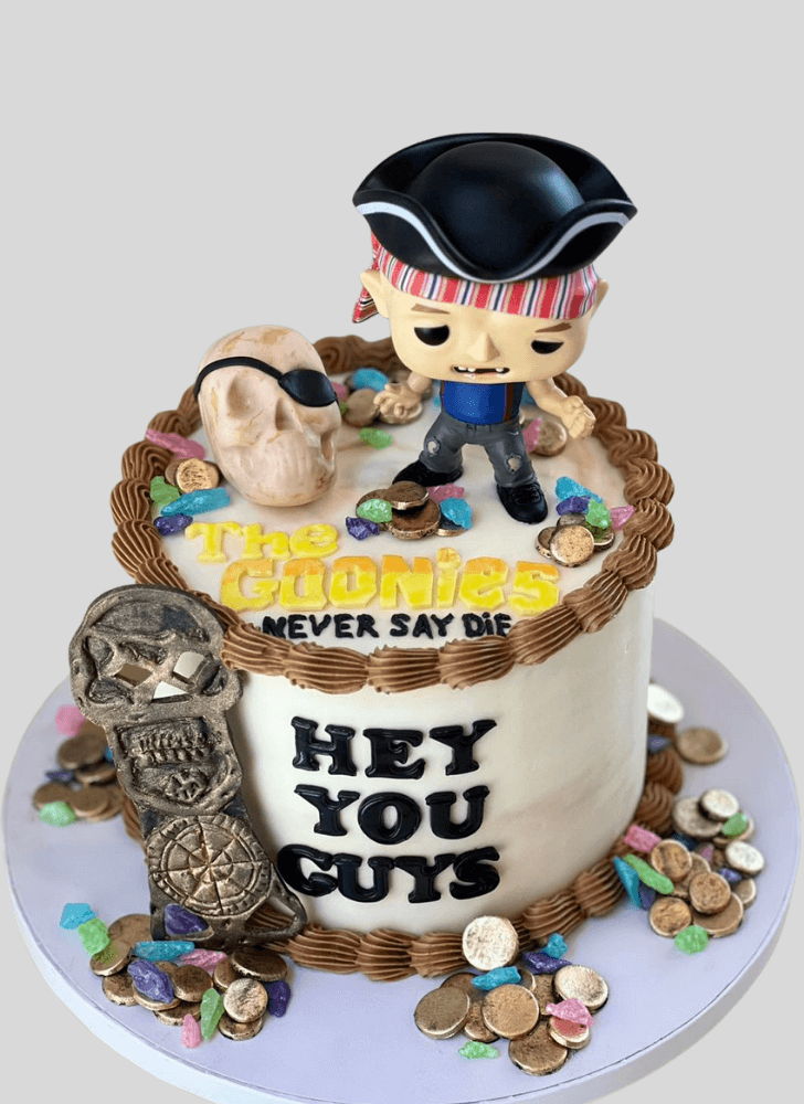 Pleasing Goonies Cake