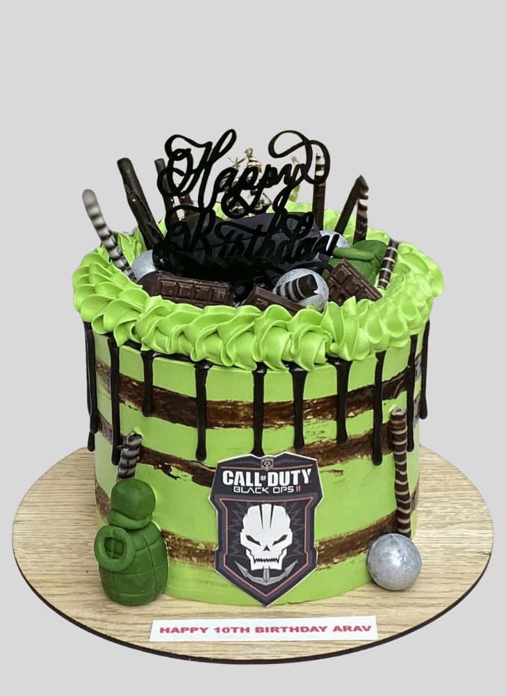 Adorable Call of Duty Cake
