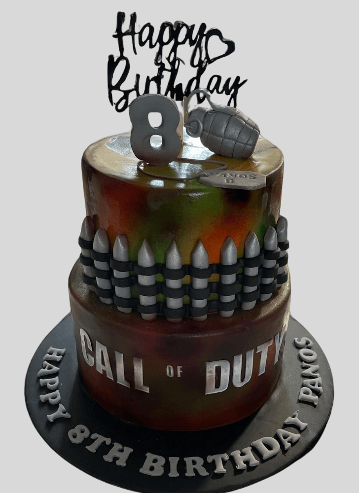 Bewitching Call of Duty Cake