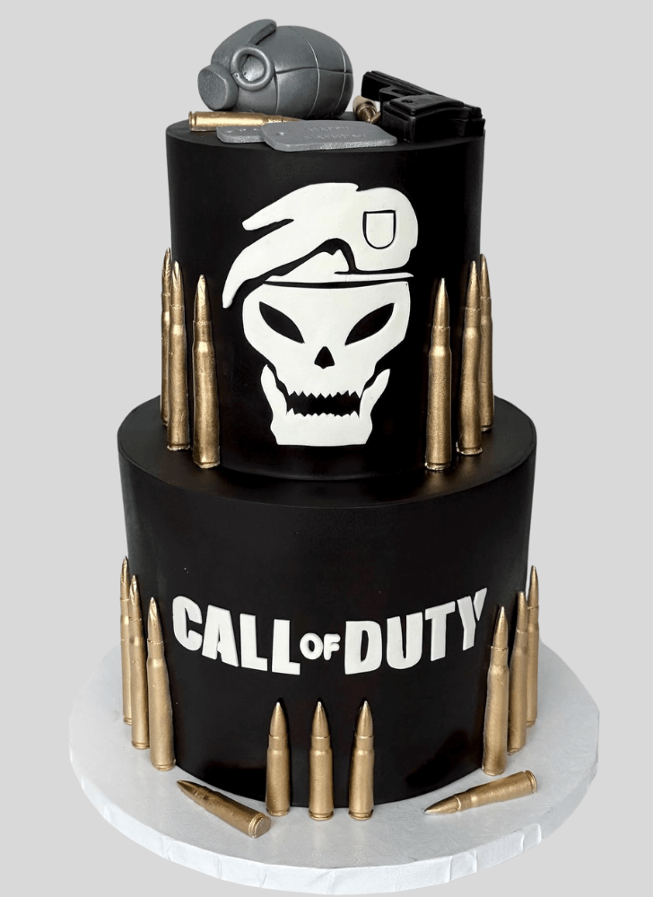 Captivating Call of Duty Cake