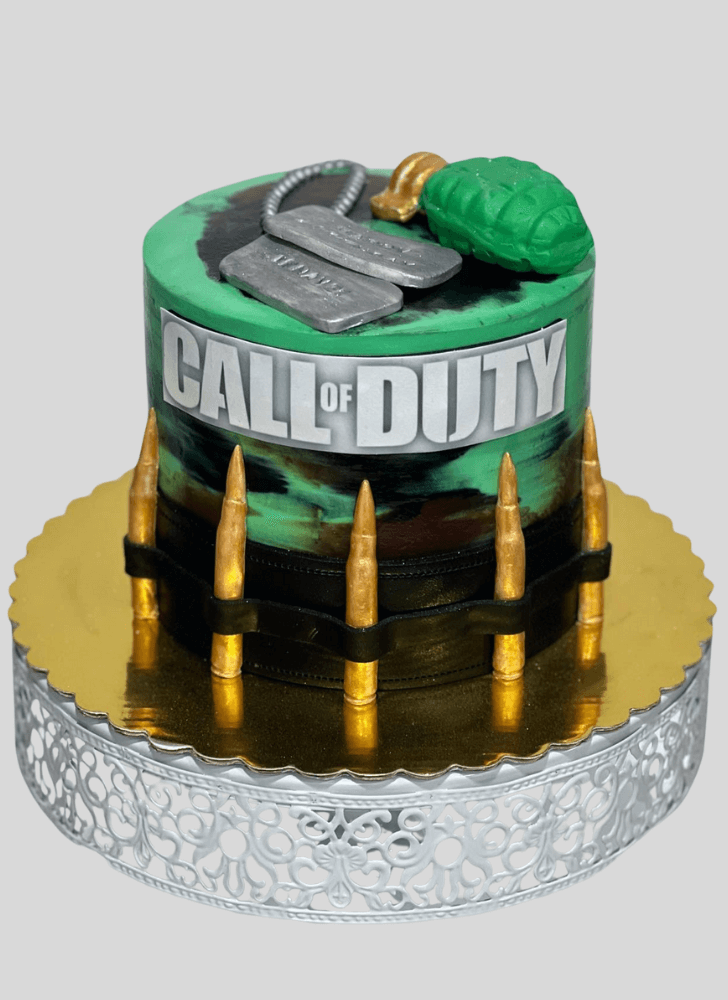 Dazzling Call of Duty Cake