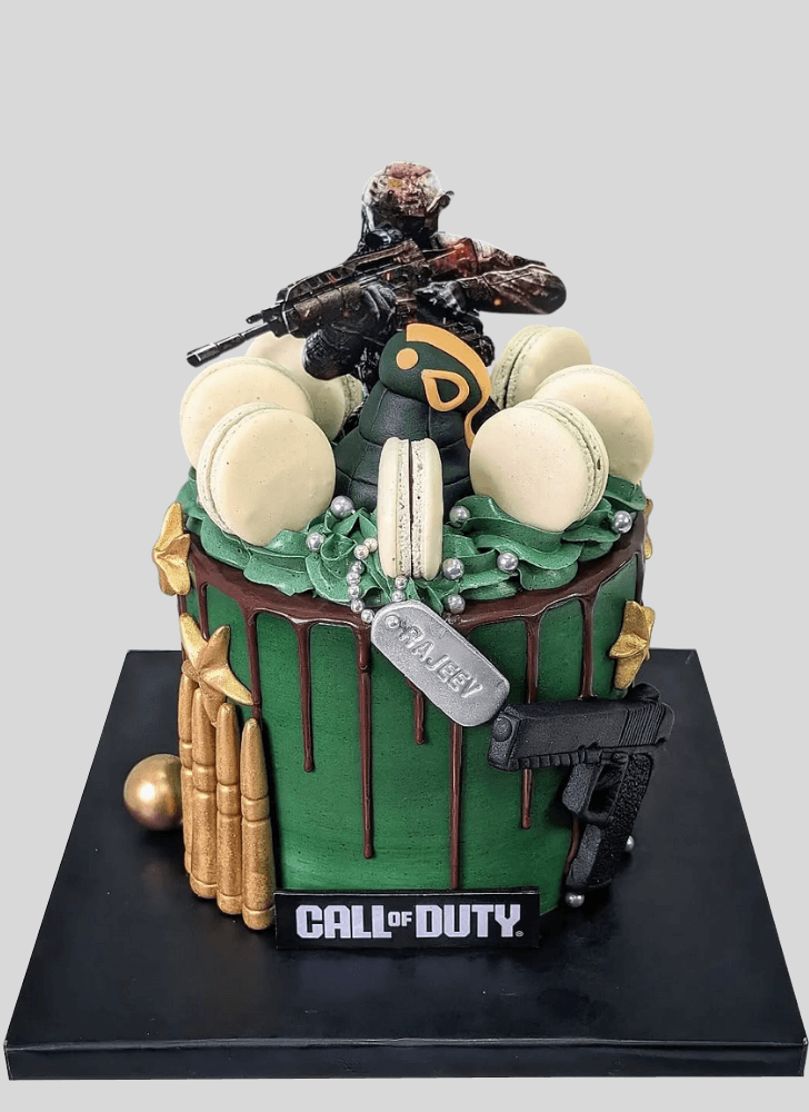Elegant Call of Duty Cake