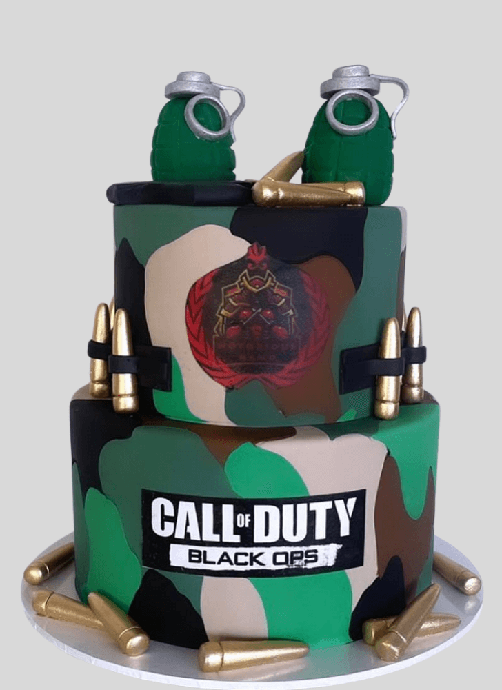 Enthralling Call of Duty Cake