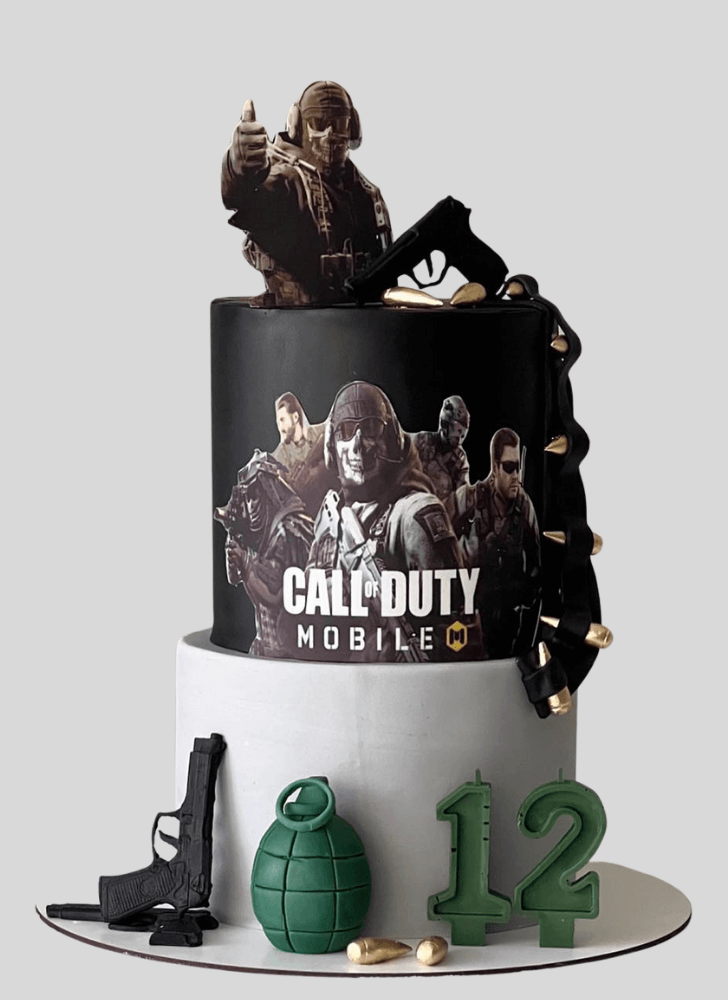Excellent Call of Duty Cake