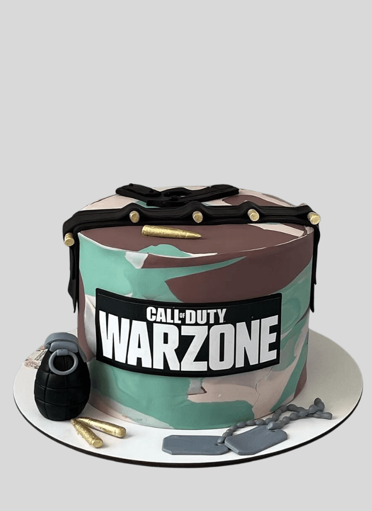 Handsome Call of Duty Cake