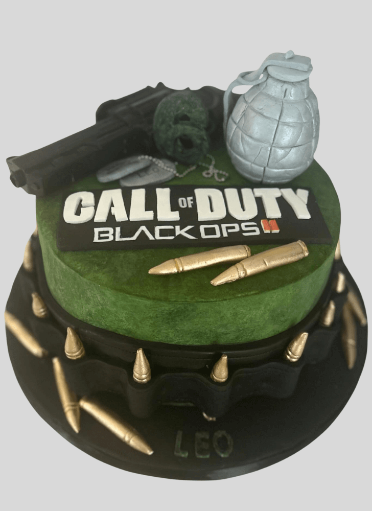 Magnetic Call of Duty Cake