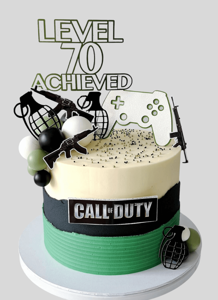 Mesmeric Call of Duty Cake