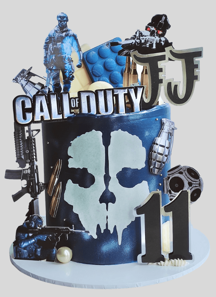Nice Call of Duty Cake