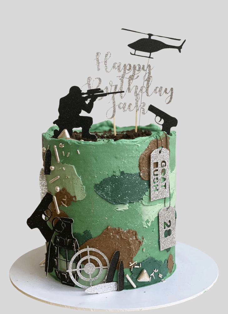 Refined Call of Duty Cake