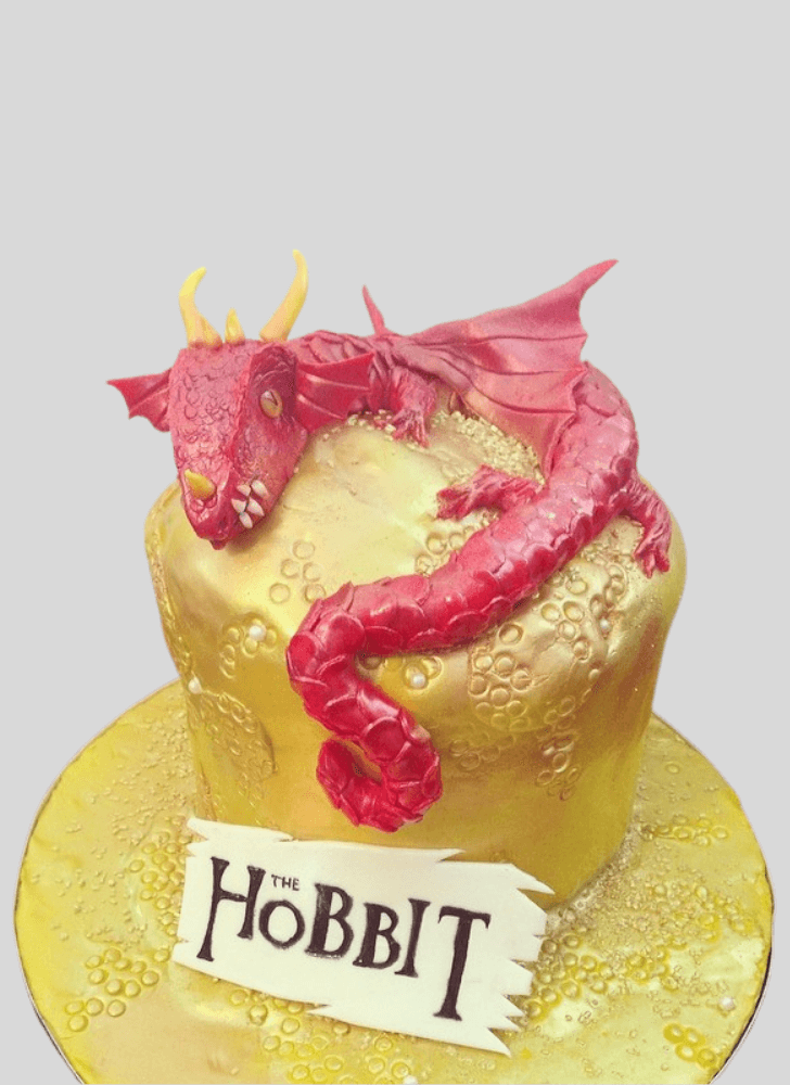 Classy Smaug Cake