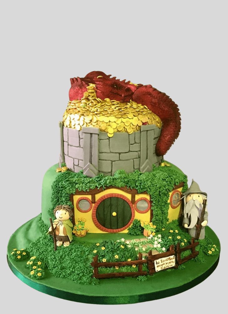 Delightful Smaug Cake