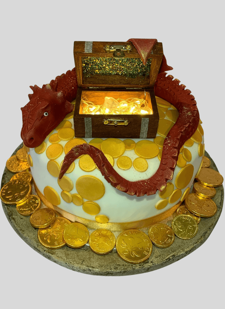 Excellent Smaug Cake
