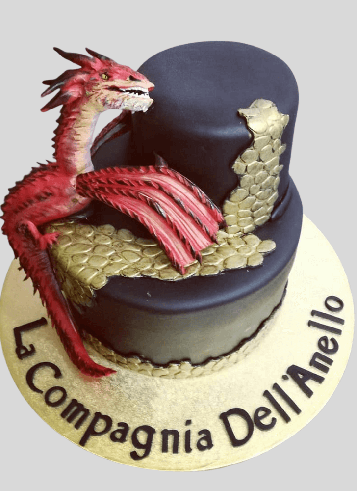 Fine Smaug Cake