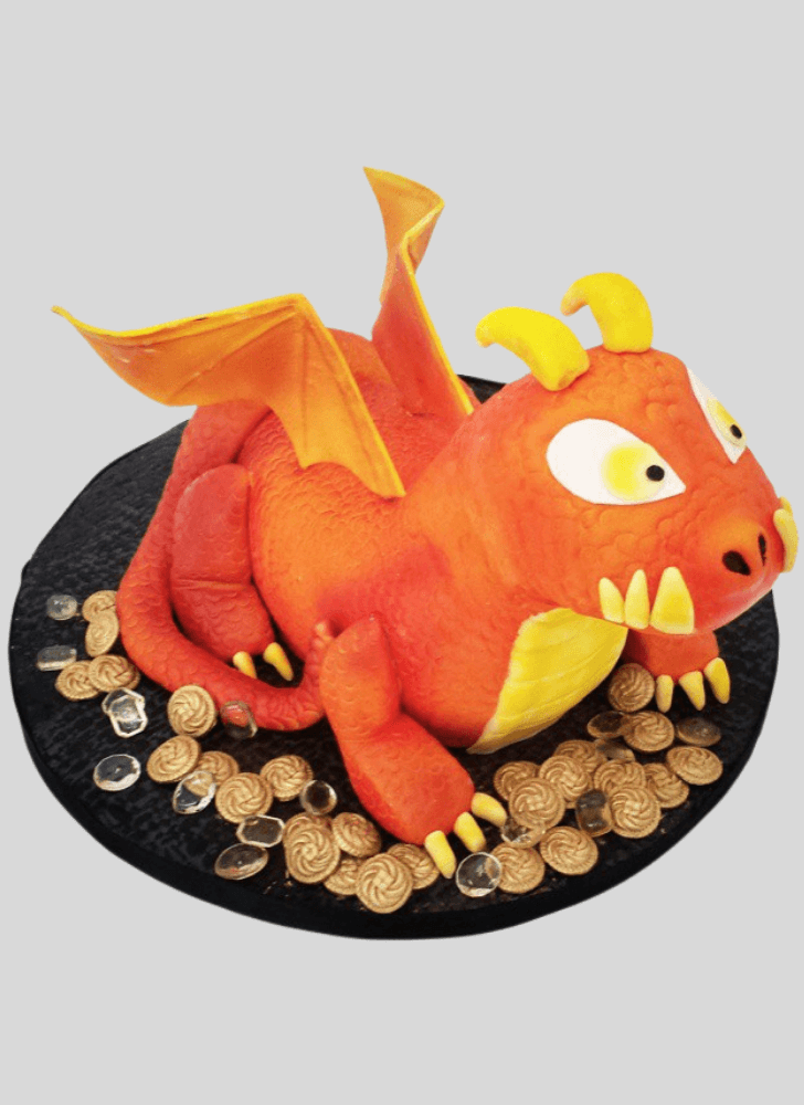 Good Looking Smaug Cake