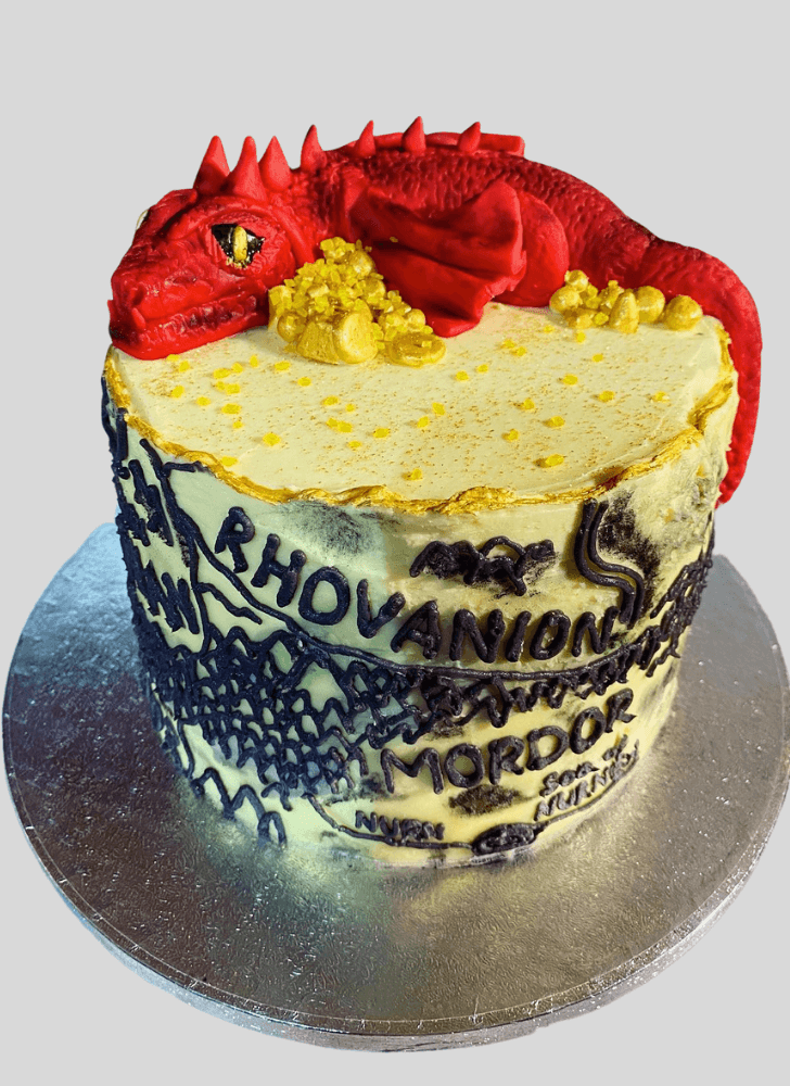 Graceful Smaug Cake