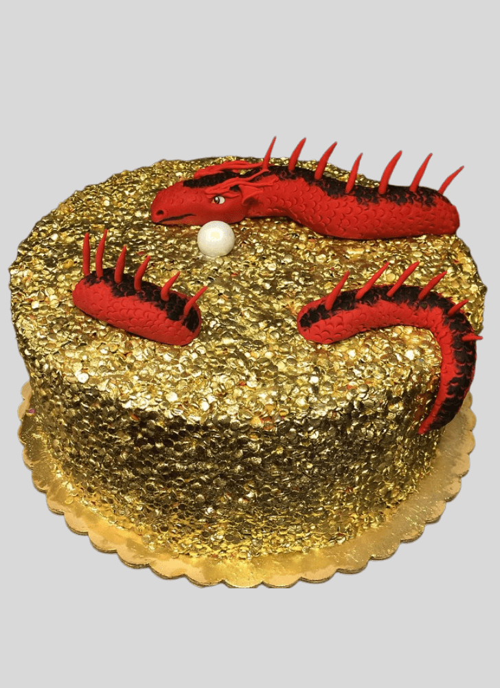 Handsome Smaug Cake