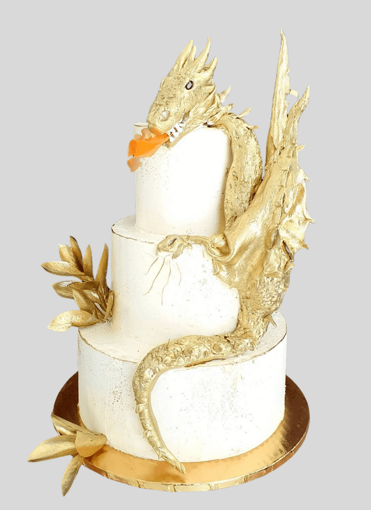 Magnificent Smaug Cake