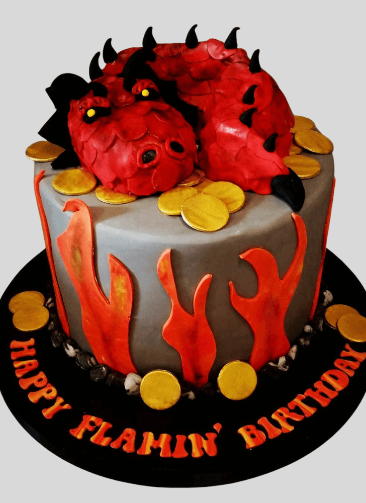 Nice Smaug Cake