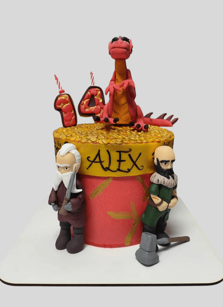 Radiant Smaug Cake