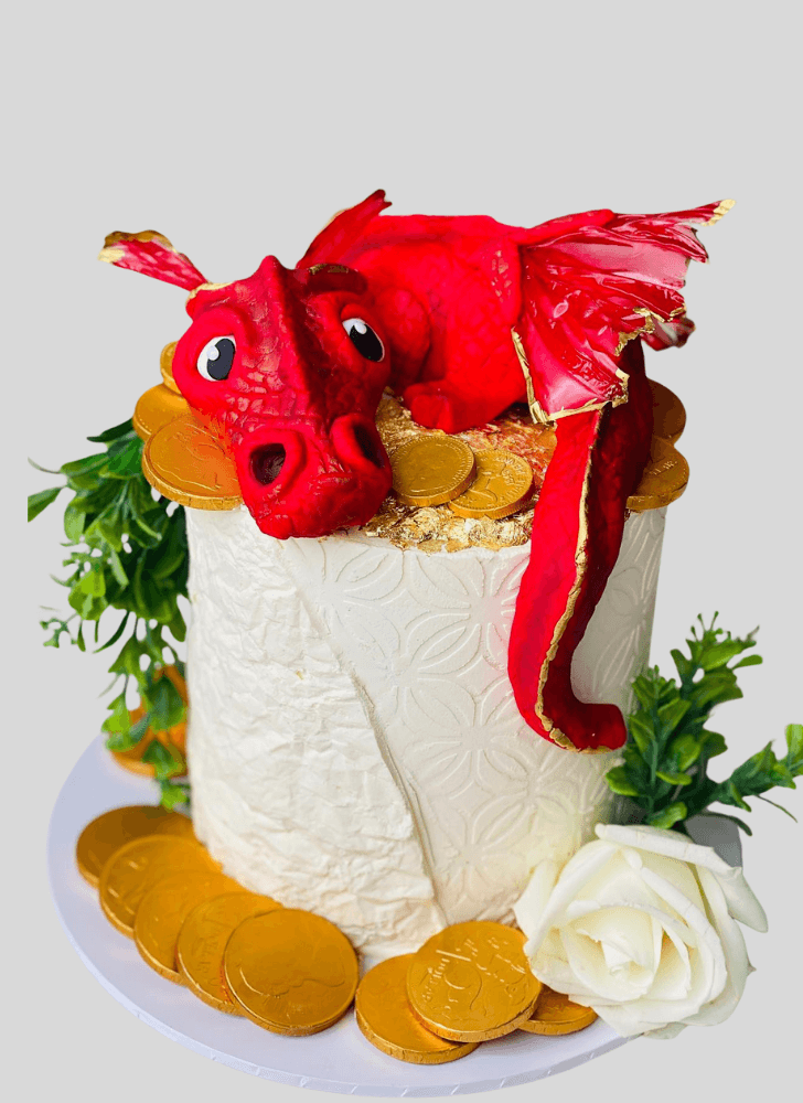 Refined Smaug Cake
