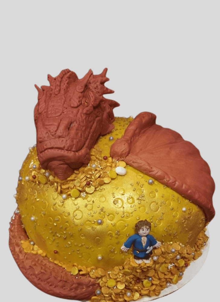 Stunning Smaug Cake