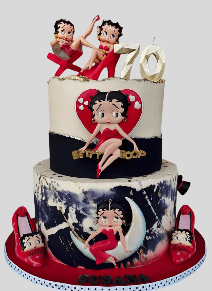 Alluring Betty Boop Cake