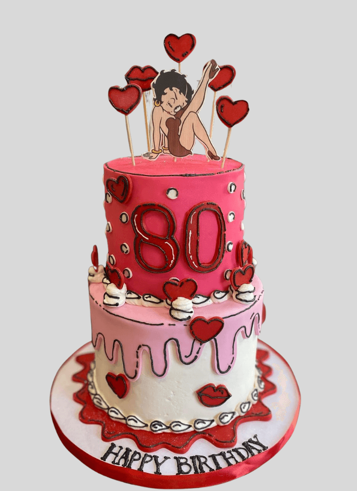 Appealing Betty Boop Cake