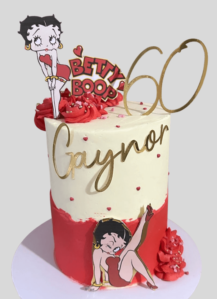 Bewitching Betty Boop Cake