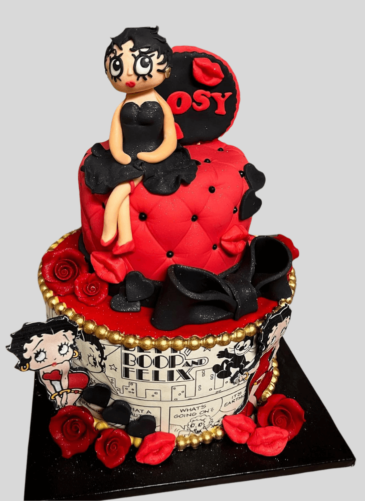 Captivating Betty Boop Cake