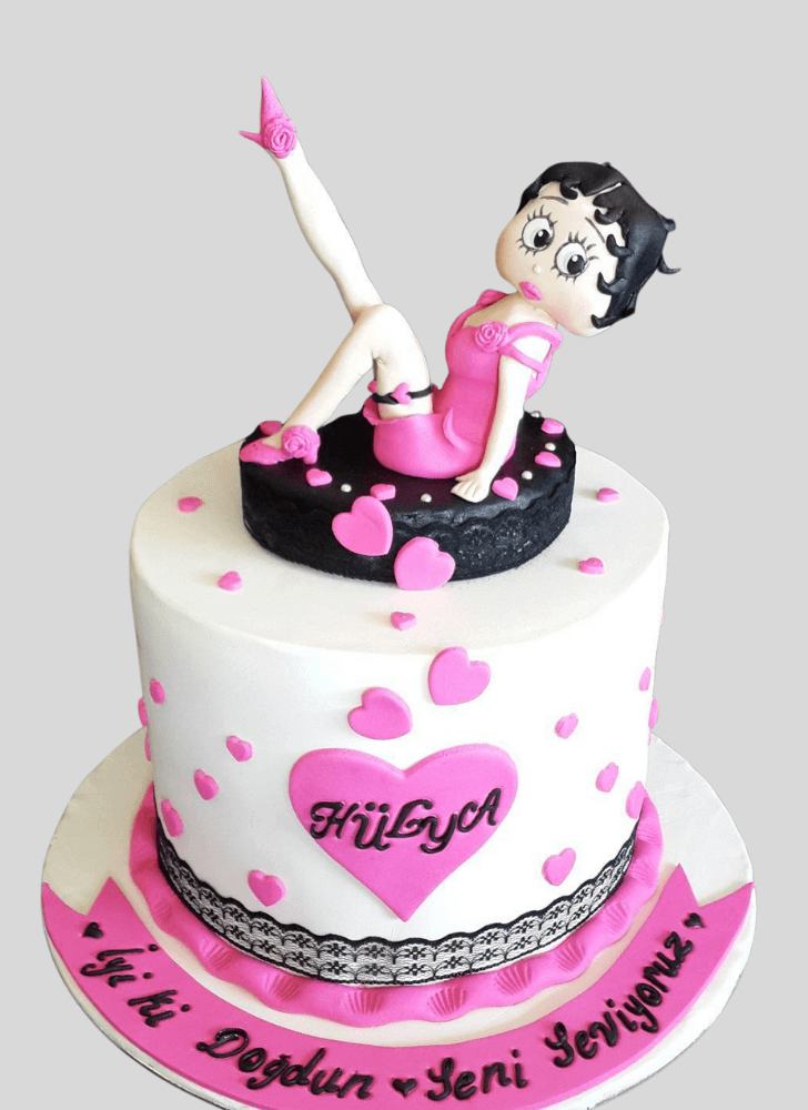 Charming Betty Boop Cake