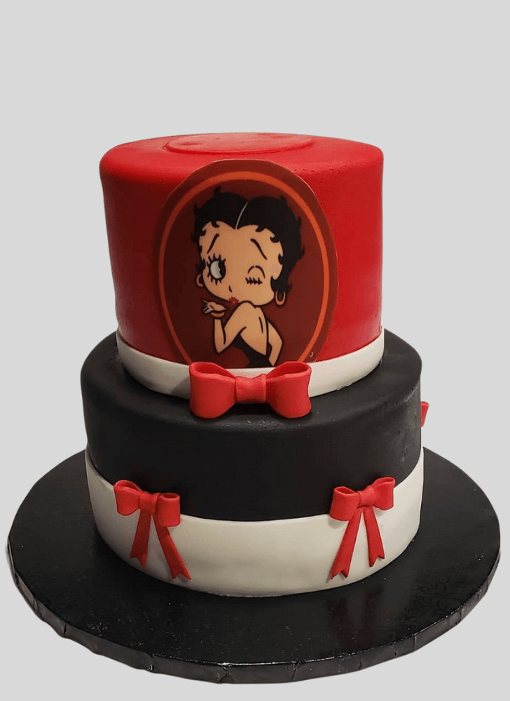 Classy Betty Boop Cake