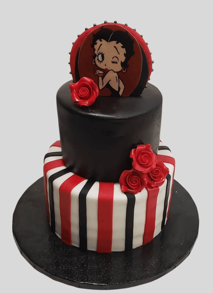 Comely Betty Boop Cake