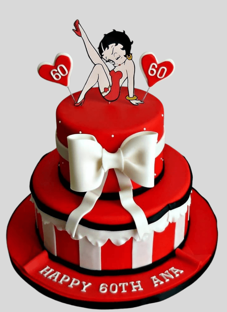 Cute Betty Boop Cake