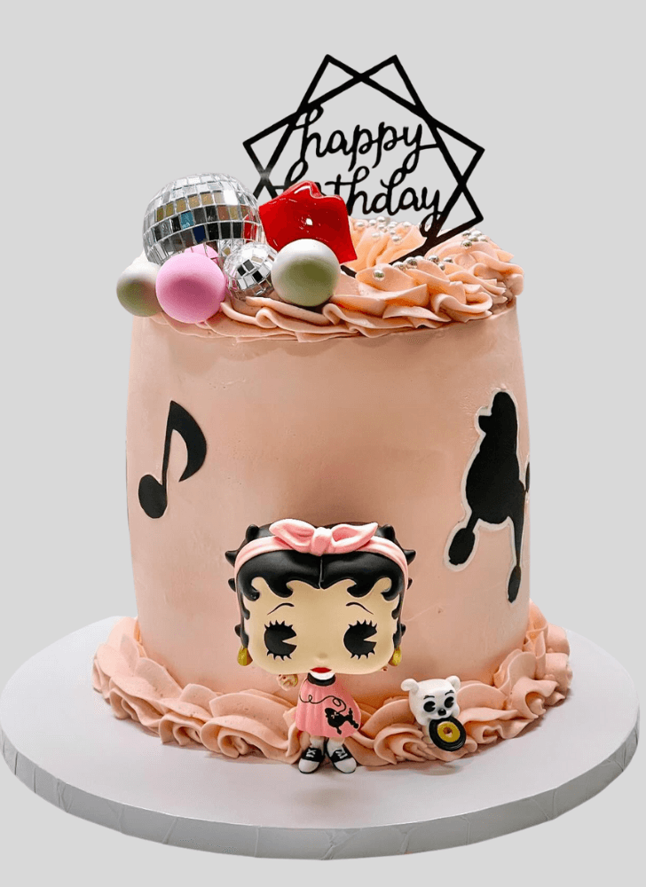 Delightful Betty Boop Cake