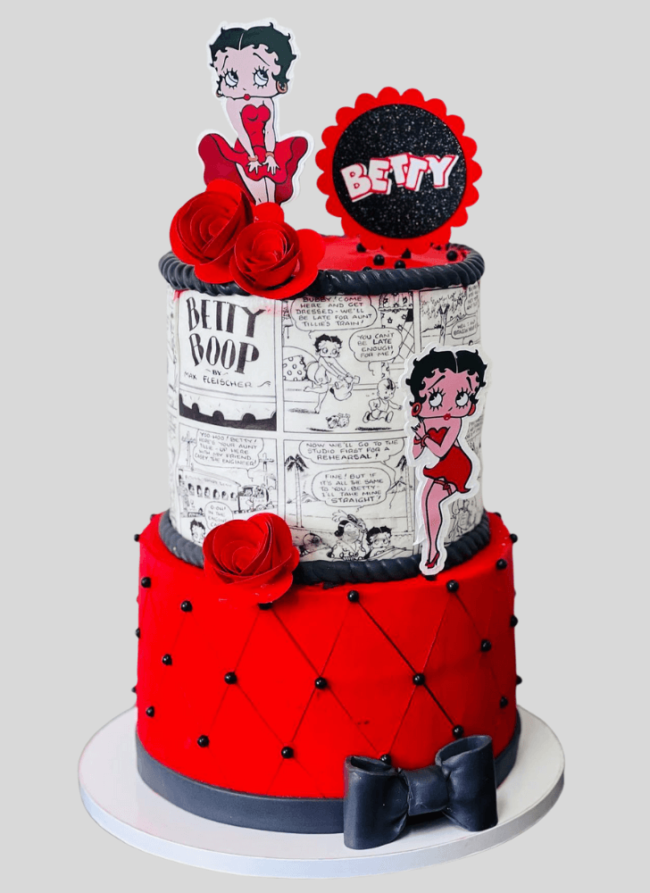 Divine Betty Boop Cake