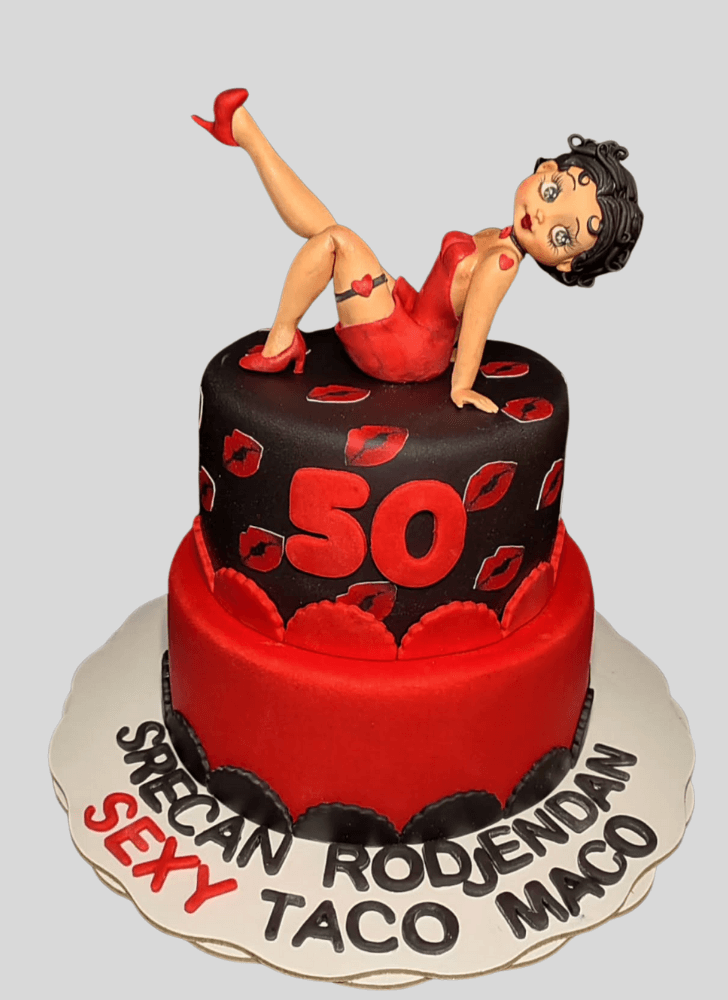 Enticing Betty Boop Cake