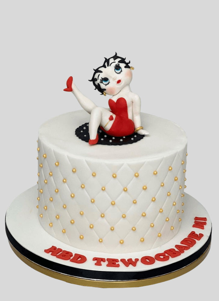 Excellent Betty Boop Cake